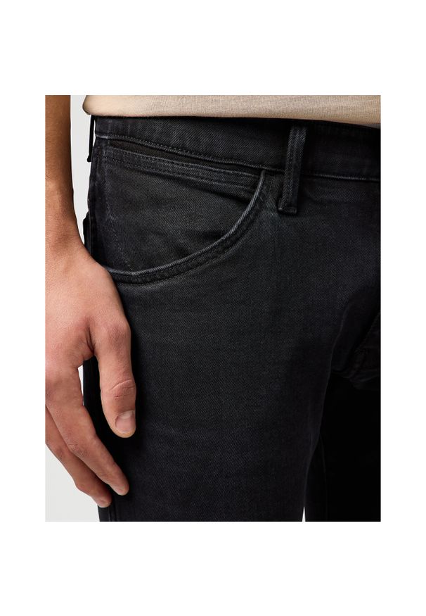 Wrangler - WRANGLER MĘSKIE SPODNIE JEANSOWE WRANGLER BRYSON JETSTORM NOIR 112362429