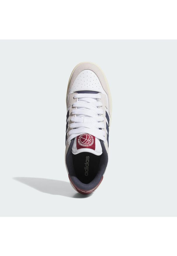 Adidas - Buty Rapid Court Low. Wysokość cholewki: przed kostkę. Kolor: biały, czerwony, niebieski, wielokolorowy