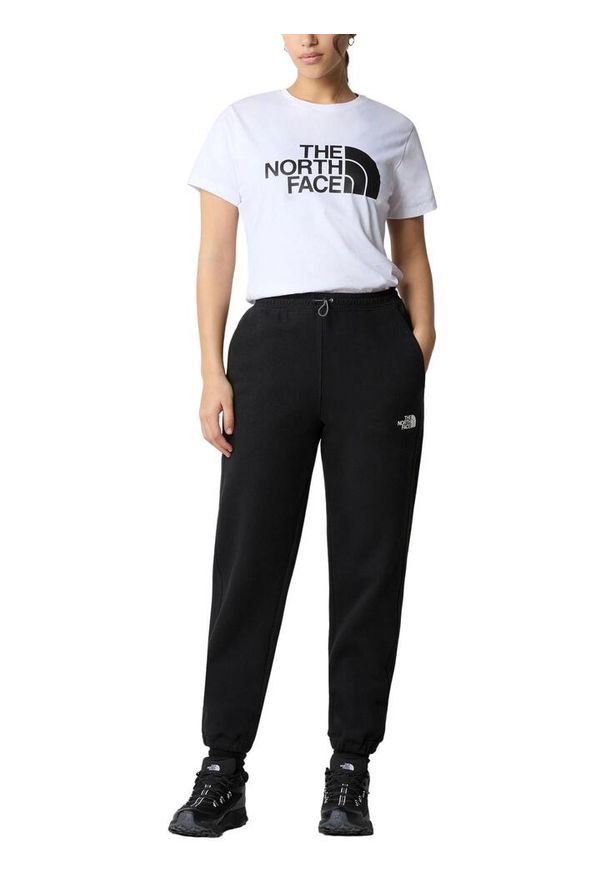 Koszulka damska The North Face S/S Easy z krótkim rękawem. Kolor: biały. Długość rękawa: krótki rękaw. Długość: krótkie