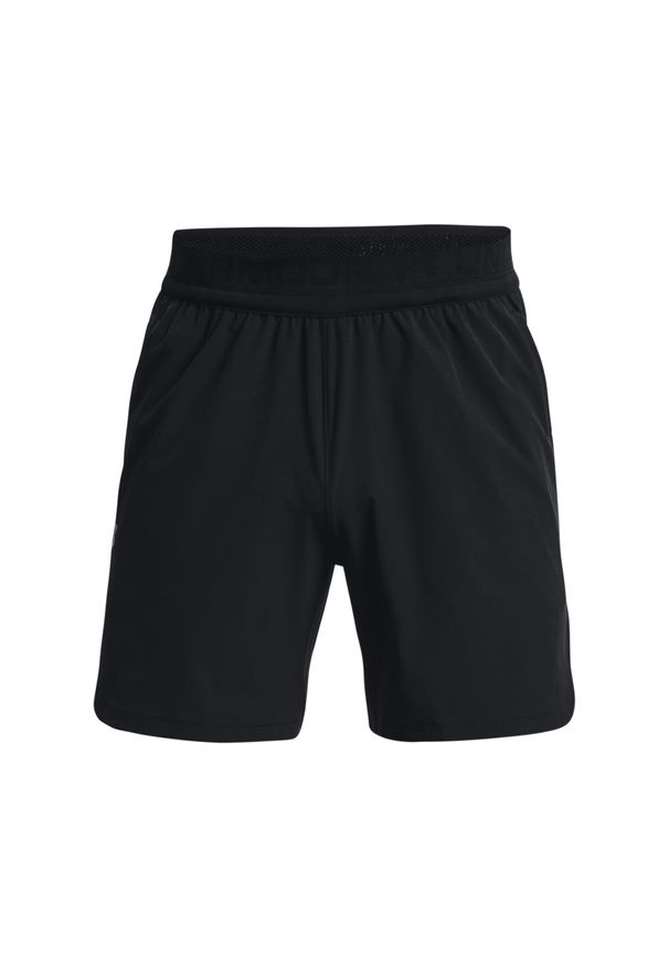 Szorty Under Armour Peak. Kolor: szary, wielokolorowy, czarny. Sport: bieganie, fitness