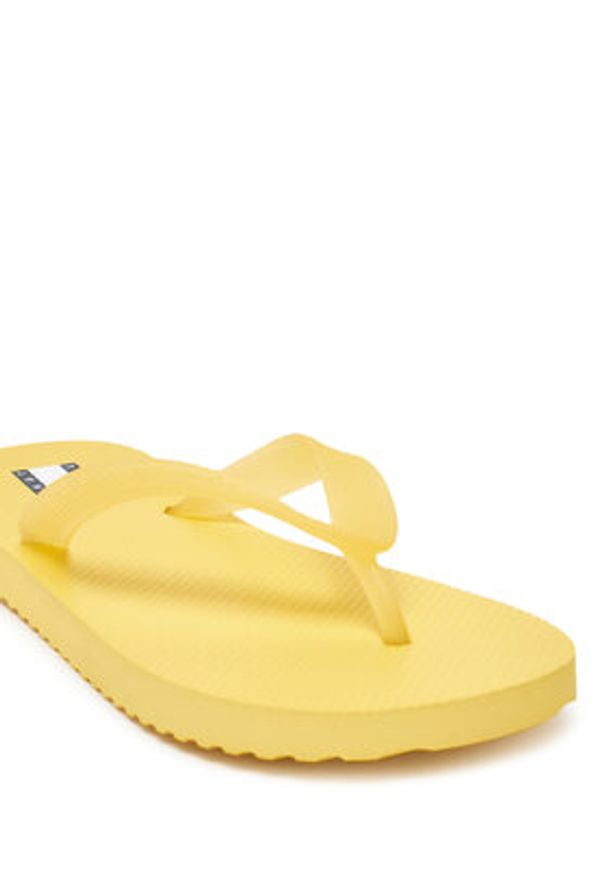 Tommy Jeans Japonki Tjw Logo Flip Flop EN0EN02447 Żółty. Kolor: żółty