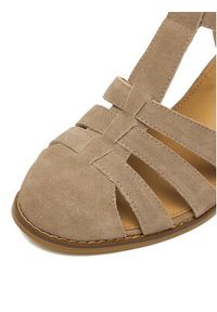 Lasocki Sandały CEO-25F531-3 Beżowy. Kolor: beżowy. Materiał: skóra, zamsz #7
