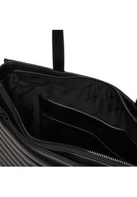 Calvin Klein Torebka Line Quilt Medium Tote K60K612120 Czarny. Kolor: czarny. Materiał: skórzane #4