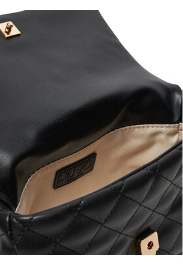 Liu Jo Torebka Ecs S Crossbody AA5127 E0015 Czarny. Kolor: czarny. Materiał: skórzane