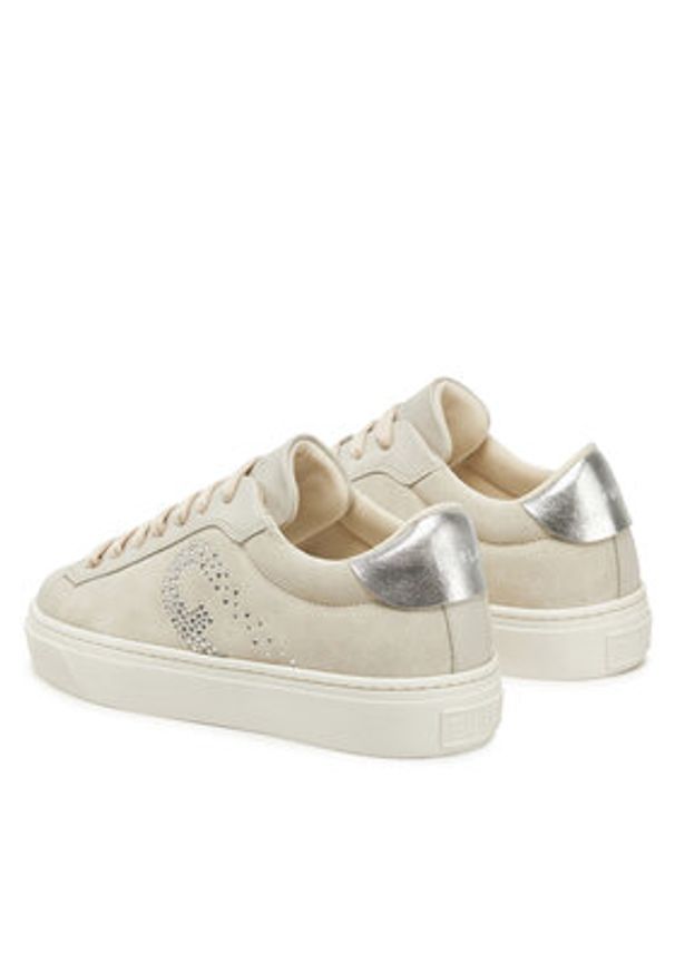 Furla Sneakersy Enjoy YJ11ENJ-BX3710-3722S-4-401-20-PT-3500 S Beżowy. Kolor: beżowy. Materiał: skóra, zamsz