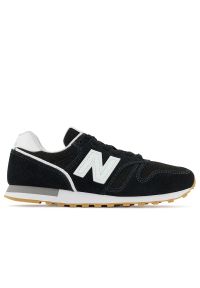Buty New Balance WL373PL2 - czarne. Okazja: na co dzień. Kolor: czarny. Materiał: guma, zamsz, materiał, syntetyk. Szerokość cholewki: normalna. Model: New Balance 373. Sport: turystyka piesza #1