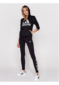 Adidas - adidas Legginsy Loungewear Essentials Logo GL0633 Czarny Slim Fit. Kolor: czarny. Materiał: bawełna