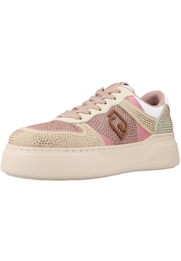 Liu Jo - Kapcie LIU-JO TAMI 02 Rose. Kolor: różowy. Materiał: syntetyk, tkanina, skóra. Styl: sportowy