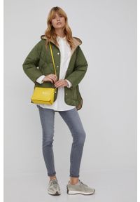 Calvin Klein Jeans torebka K60K609306.PPYY kolor żółty. Kolor: żółty. Rodzaj torebki: na ramię #3