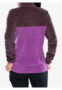 columbia - Bluza bez kaptura damska Columbia Benton Springs Half Snap Pull Over II. Typ kołnierza: bez kaptura. Kolor: fioletowy
