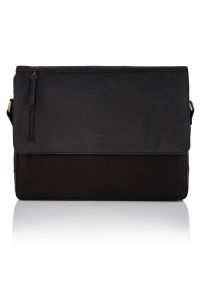 Zestaw męski PAOLO PERUZZI ZUP-73-BL czarny. Kolor: czarny. Materiał: materiał. Wzór: aplikacja. Styl: klasyczny, vintage #1