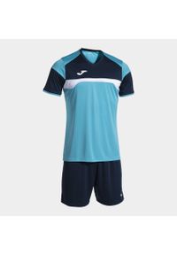 Joma Danubio III Sportset 3xs - Turquoise/Navy Junior. Kolor: niebieski. Materiał: dresówka. Sport: piłka nożna