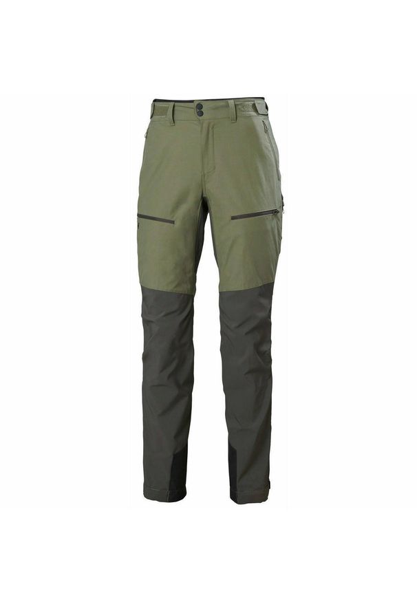 Spodnie damskie Helly Hansen vergals tur. Kolor: niebieski, zielony. Sezon: lato. Sport: turystyka piesza