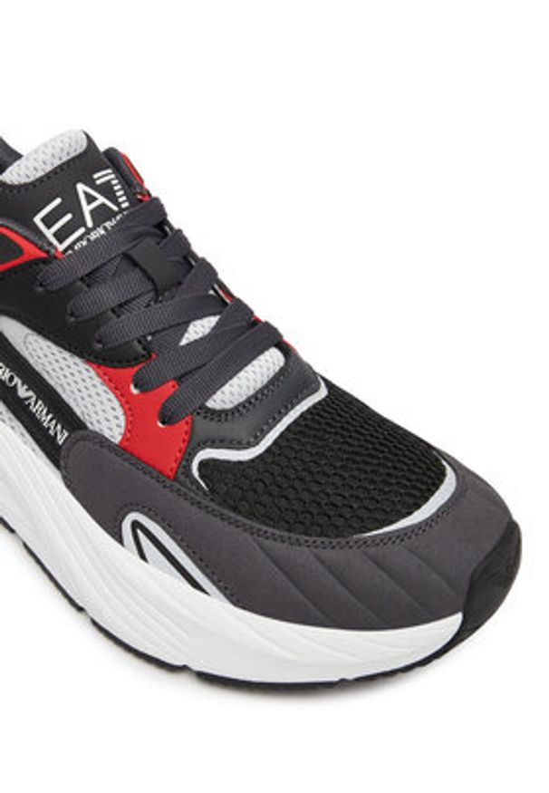 EA7 Emporio Armani Sneakersy 7X000342 AF18617 MZ193 Kolorowy. Materiał: skóra. Wzór: kolorowy