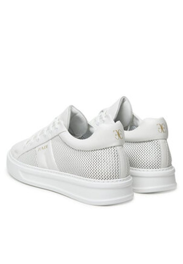 Fabi Sneakersy FU0459 Biały. Kolor: biały. Materiał: skóra