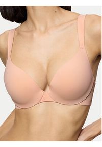Triumph Biustonosz z fiszbiną Make-Up Illusion 10217848 Różowy. Kolor: różowy. Materiał: syntetyk #2