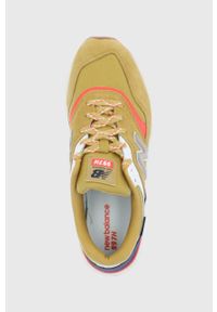 New Balance Buty CM997HLL kolor żółty. Nosek buta: okrągły. Zapięcie: sznurówki. Kolor: żółty #3