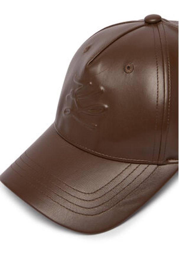 Karl Lagerfeld - KARL LAGERFELD Czapka z daszkiem B1W33002 Brązowy. Kolor: brązowy