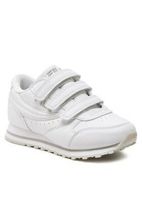 Fila Sneakersy Orbit Velcro Kids 1010785 Biały. Kolor: biały. Materiał: skóra #3