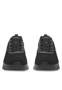 skechers - Skechers Sneakersy BOBS B FLEX 118106 BBK Czarny. Kolor: czarny. Materiał: materiał #2