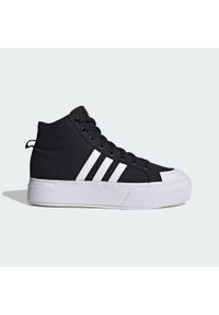 Adidas - Bravada 2.0 Platform Mid Shoes. Kolor: biały, czarny, wielokolorowy. Obcas: na platformie