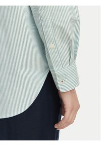 TOMMY HILFIGER - Tommy Hilfiger Koszula WW0WW46111 Zielony jasny Relaxed Fit. Kolor: zielony. Materiał: bawełna #3