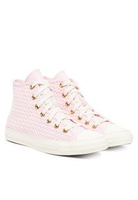 Converse Trampki Chuck Taylor All Star Knit Hi A13643C Różowy. Kolor: różowy. Materiał: materiał #3
