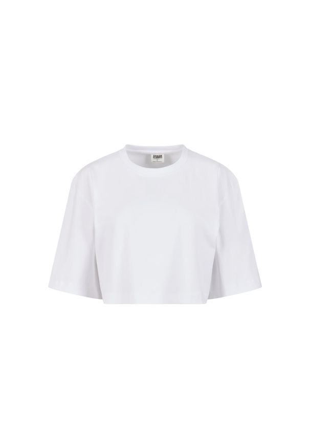 Damska koszulka z nadrukiem Urban Classics Heavy Organic. Kolor: biały. Materiał: bawełna. Wzór: nadruk