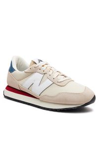New Balance Sneakersy MS237VJ Beżowy. Kolor: beżowy. Materiał: materiał #3