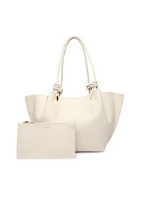 Coccinelle Torebka U07 Coccinellefinn E1 U07 11 02 01 Écru. Materiał: skórzane #5