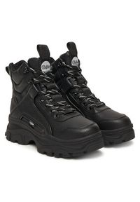 Buffalo Trzewiki Venom Mid 1622618 Czarny. Kolor: czarny. Materiał: skóra #5