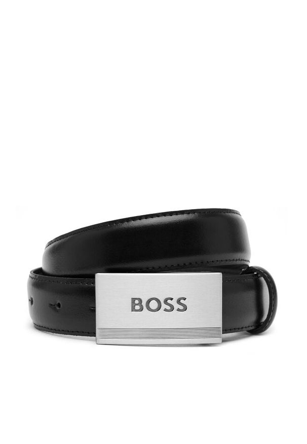 Pasek BOSS. Kolor: czarny