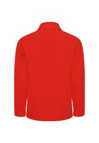 ROLY - Męska Kurtka Soft Shell Nebraska. Kolor: czerwony. Sport: turystyka piesza