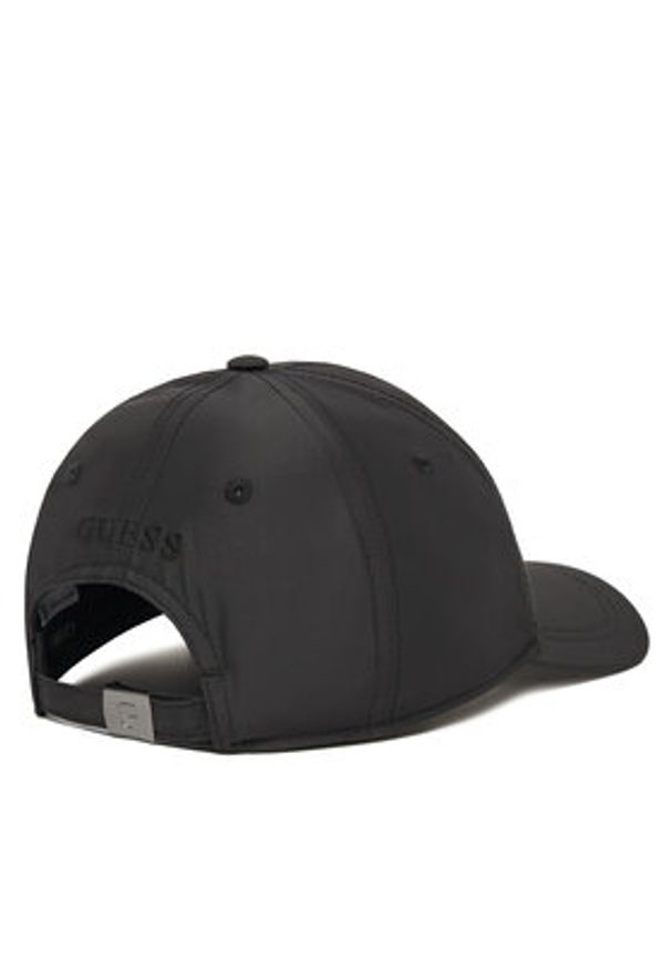 Guess Czapka z daszkiem AW5370 POL01 Czarny. Kolor: czarny. Materiał: poliester, materiał