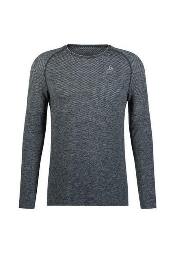 Koszulka z długim rękawem do biegania męska Odlo ESSENTIAL SEAMLESS. Kolor: szary. Długość rękawa: długi rękaw. Długość: długie. Sport: bieganie