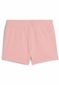 Szorty damskie Puma Essential Small No. 1 Logo 4". Kolor: różowy