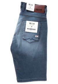 Mustang - SPODENKI MUSTANG Denim Bermuda DENIM BLUE 1007591 5000 683. Materiał: denim #5