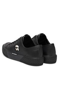 Karl Lagerfeld - KARL LAGERFELD Sneakersy KL95025 Czarny. Kolor: czarny. Materiał: skóra #5