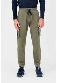 Aeronautica Militare - AERONAUTICA MILITARE Zielone męskie spodnie dresowe, Rozmiar XXL. Kolor: zielony. Materiał: dresówka #1