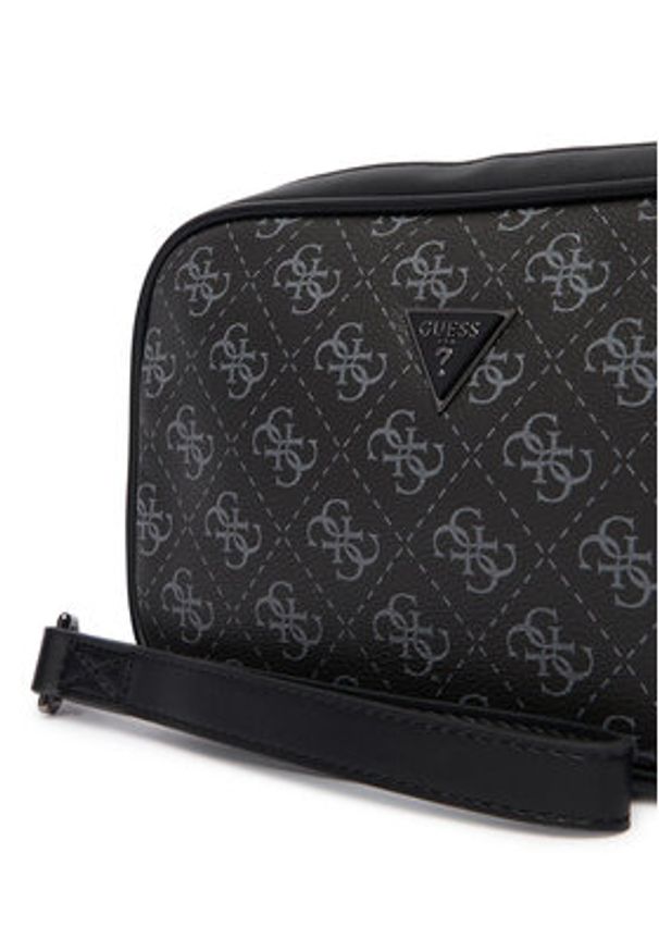 Guess Saszetka HMMILO P6150 Czarny. Kolor: czarny. Materiał: skóra