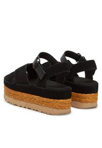 Ugg Espadryle W Aubrey Ankle Strap 1167471 Czarny. Kolor: czarny. Materiał: zamsz, skóra #3