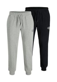 Jack & Jones - Jack&Jones Komplet 2 par spodni Gordon 12286762 Czarny Regular Fit. Kolor: czarny. Materiał: syntetyk #3