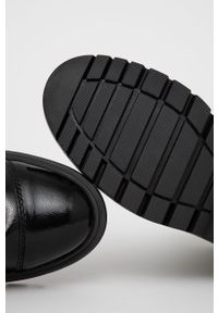 Aldo Botki damskie kolor czarny na płaskim obcasie. Nosek buta: okrągły. Kolor: czarny. Obcas: na obcasie. Wysokość obcasa: niski #3