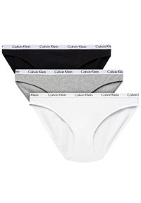 Calvin Klein Underwear Komplet 3 par fig klasycznych 000QD3588E Kolorowy. Materiał: bawełna. Wzór: kolorowy