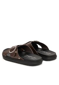 EMU Australia Klapki Ebony W13247 Brązowy. Kolor: brązowy. Materiał: skóra #4