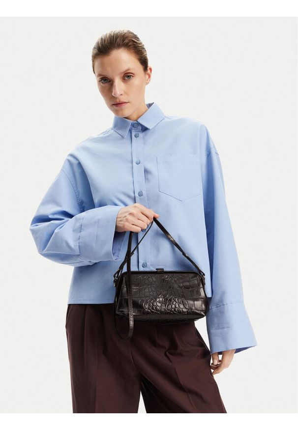 BALAGAN - Balagan Torebka Rofe M Brązowy. Kolor: brązowy. Materiał: skórzane