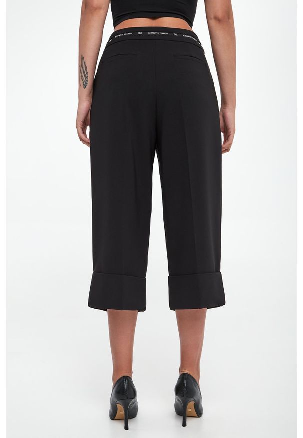 Elisabetta Franchi - Bermudy damskie z krepy ELISABETTA FRANCHI