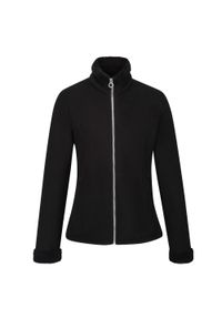 Regatta - Bluza Polarowa Damska Ciężkiej Grubości Brandall. Kolor: czarny. Materiał: polar. Sezon: zima. Sport: turystyka piesza