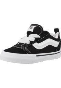 Buty Dziecko Vans Knu Skool Elastic Lace czarny. Okazja: na co dzień. Kolor: czarny