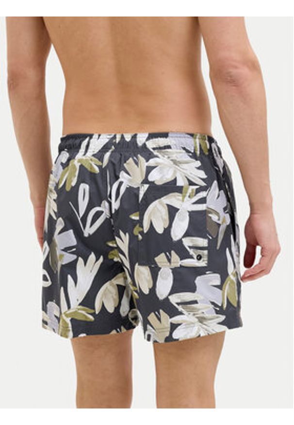 Jack & Jones - Jack&Jones Szorty kąpielowe Maui 12272832 Szary Regular Fit. Kolor: szary. Materiał: syntetyk